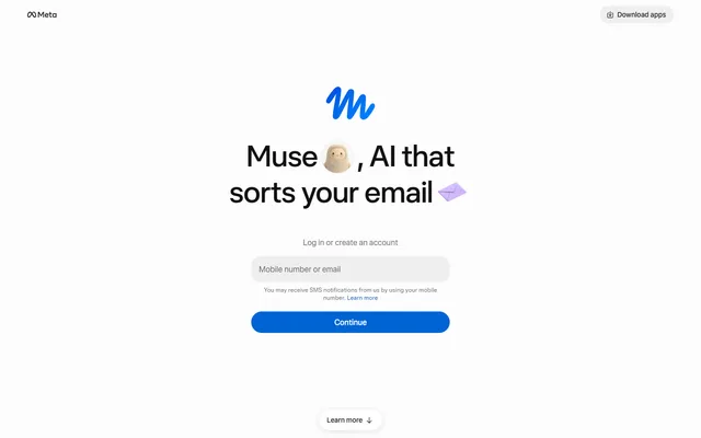Muse product preview