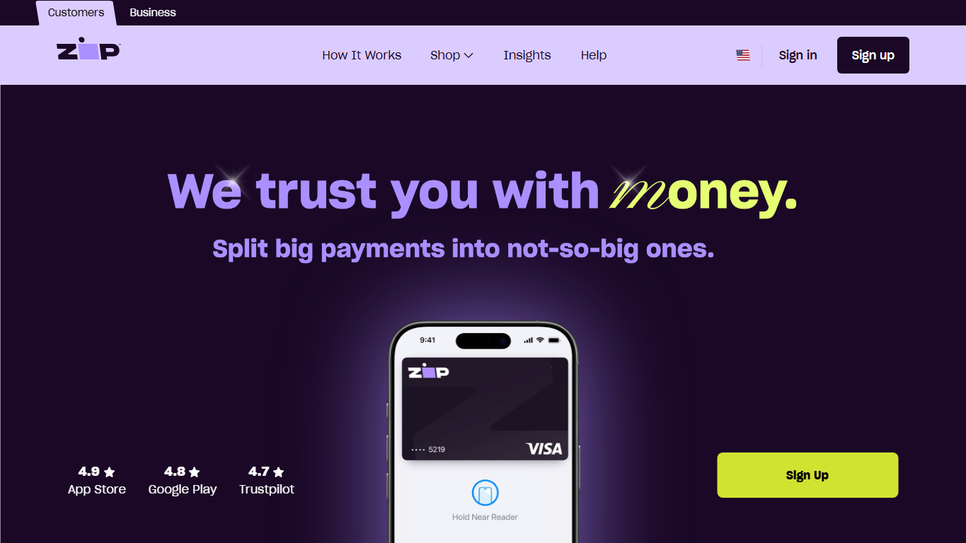 Zip product preview